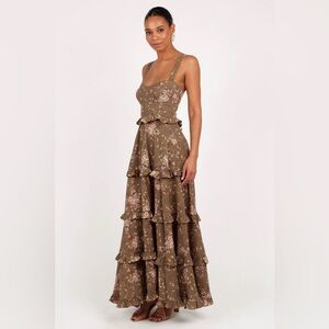 Petal & Pup Lillee Tiered Maxi Dress
